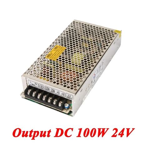 S 100 24 switching power supply 100W 24v 4A Single Output ac dc power ...