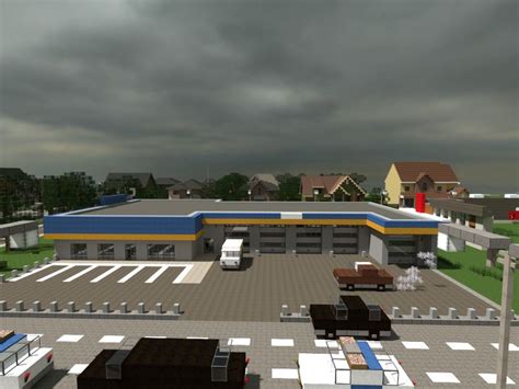 [Minecraft] Garage by Yazur on DeviantArt | Minecraft modern home, Minecraft modern, Modern ...