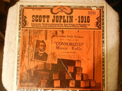 SCOTT JOPLIN 1916 Original Piano Rolls 1971 BLP-1006Q LP RECORD NM | eBay