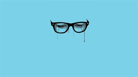 HD wallpaper: glasses, artwork, minimalism, face, eyes, eyeglasses ...