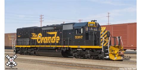 Rivet Counter HO Scale EMD SD40T-2, Rio Grande/As Delivered