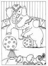 Circus Acts Coloring Pages sketch template