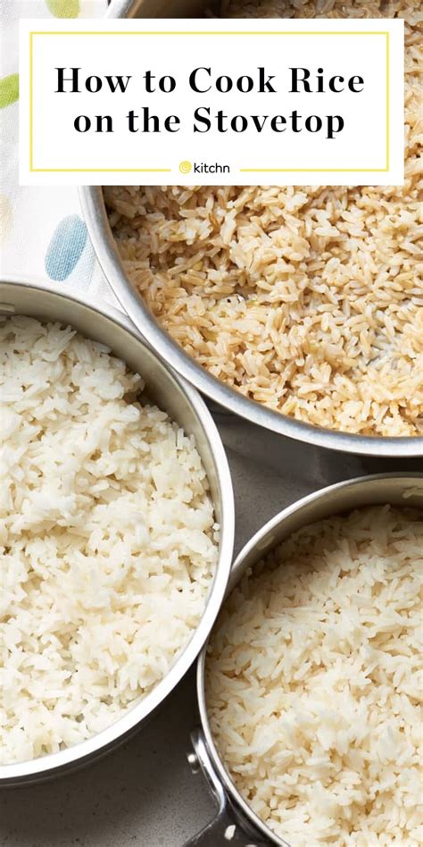 3 Methods for Perfect Rice on the Stove | Kitchn