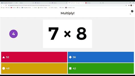 Kahoot! Game math learning part 1 - YouTube