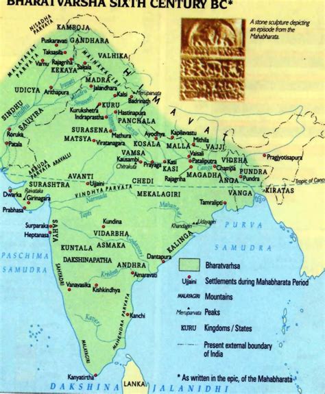 Map Of Ancient India Labeled