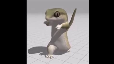 Dancing Gecko aka Dancing Lizard on a Rampage, Super Slow Mo Edit - YouTube