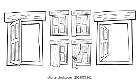 944 Cartoon Closed Windows Wooden Images, Stock Photos & Vectors ...