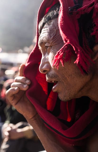 Nagaland | a thrilled Naga spectator watching a tribal dance… | Flickr