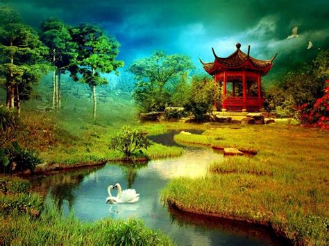 Chinese Garden Wallpapers - Top Free Chinese Garden Backgrounds ...