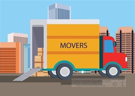 Truck Clipart-moving truck clipart