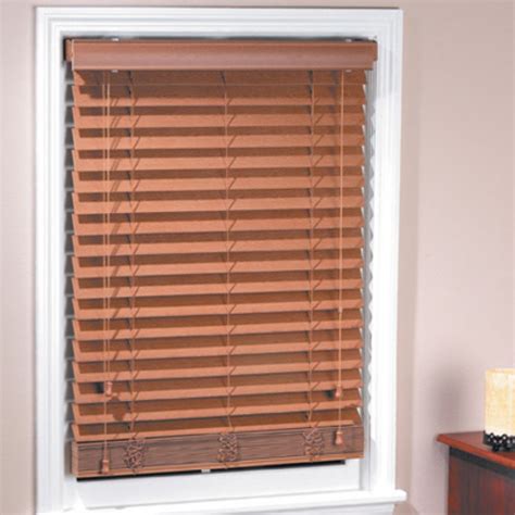 Madera Falsa 2" Faux Wood Plantation Blinds - Walmart.com