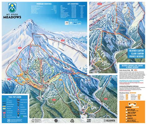 Mt. Hood Meadows Trail Map | OnTheSnow