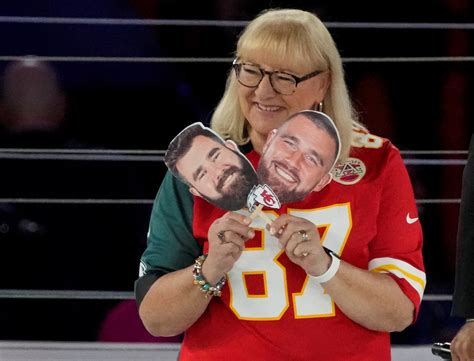 Super Bowl media embraces surprise new A-lister: Donna Kelce | Reuters