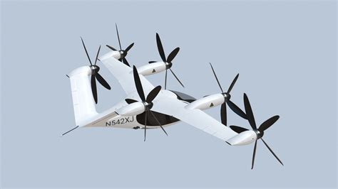 Joby S4 EVTOL - 3D Model by Autoflex