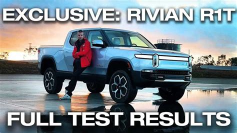 First Instrumented Testing Of The Rivian R1T Emerges