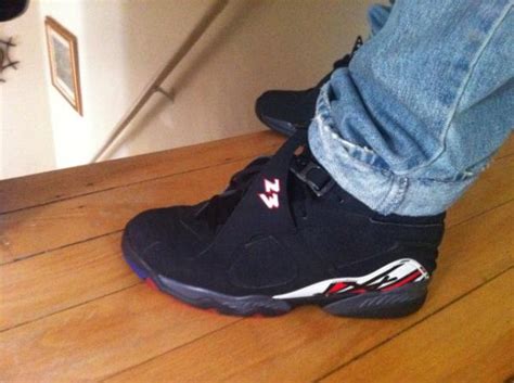 Parallel Outfits: Air Jordan 8 Playoff's on Feet