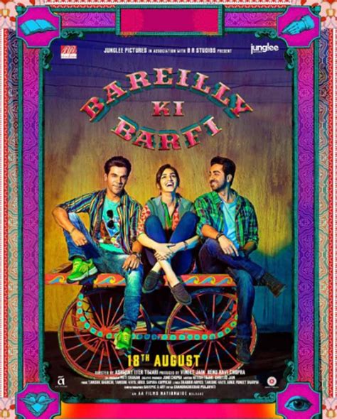 rajkummar rao kriti sanon ayushmann khurrana in bareilly ki barfi | First look: Bareilly Ki ...