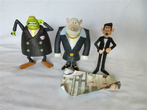 MCDONALDS HAPPY MEAL Toys Flushed Away x 3 Rodney, Mr Toad & Whitey £12.50 - PicClick UK