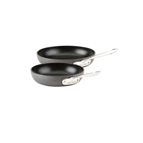 HA1 Hard Anodized Nonstick Set of Pans, Frying Pan Set | All-Clad