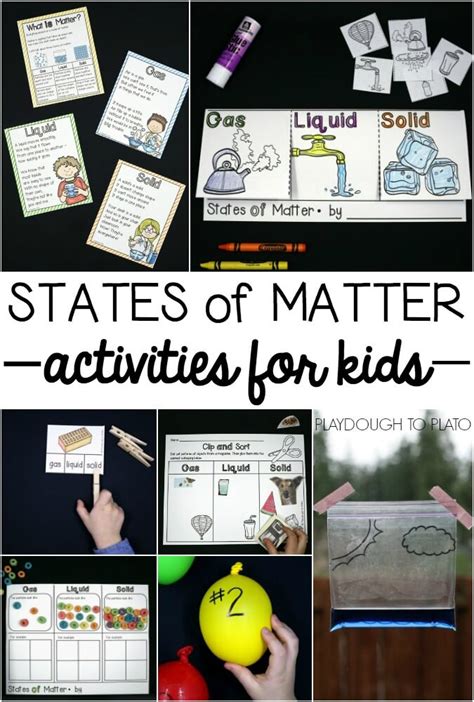 States of Matter Activity Pack - Playdough To Plato