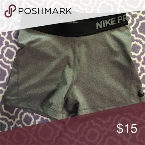 Grey Nike pro shorts | Nike pro shorts, Grey nikes, Nike pros