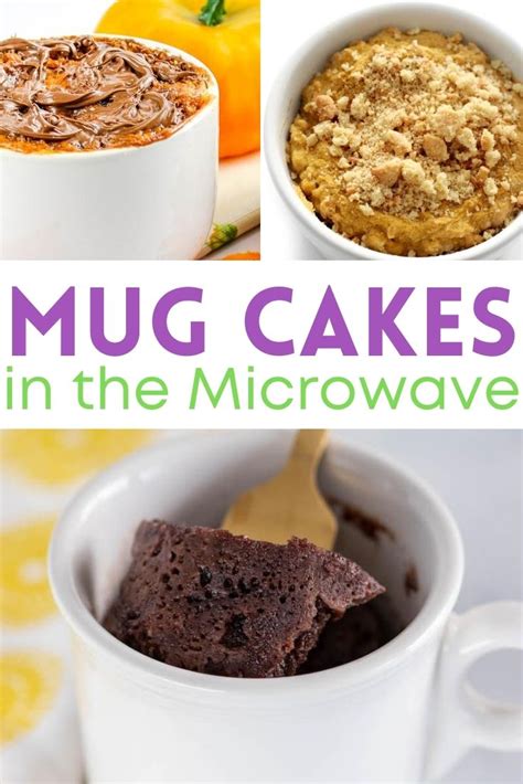 Mug Cakes in the Microwave - The Endless Appetite