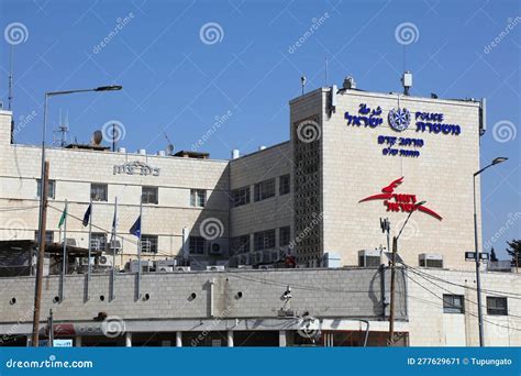 Police Station in Jerusalem Israel Editorial Photo - Image of town ...