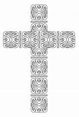 Free Printable Cross Coloring Pages  FeltMagnet sketch template