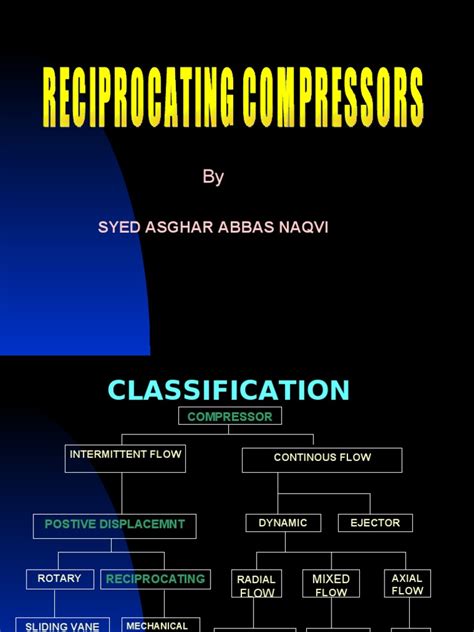 Reciprocating Compressor II | PDF | Gas Compressor | Piston