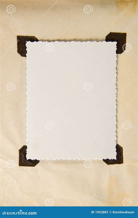 Paper Frame Stock Image - Image: 1952881