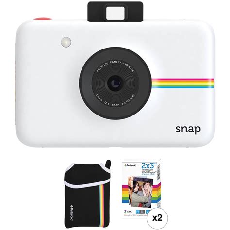 Polaroid Snap Instant Digital Camera with ZINK Photo Paper and