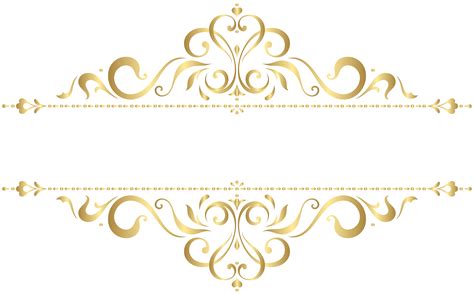 Golden Ornament PNG Clip Art Image | Gallery Yopriceville - High ...