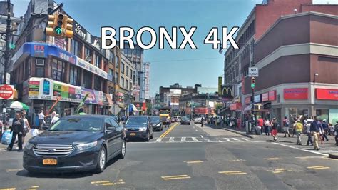 Driving Downtown - Bronx 4K - New York City USA - YouTube