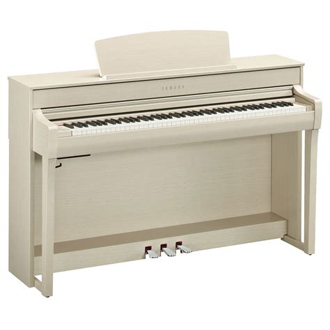 Yamaha Clavinova CLP-745 Digital Upright Piano With Bench Matte White ...