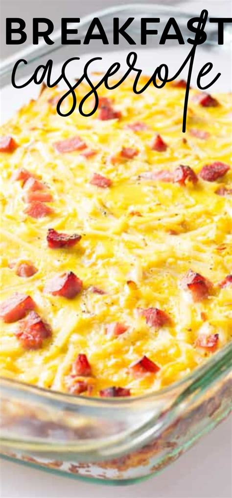 Easy Breakfast Casserole - The Wholesome Dish | Recipe | Breakfast casserole easy, Easy ...