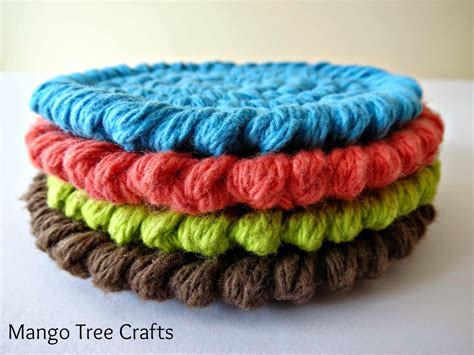 Free Crochet Coasters Pattern