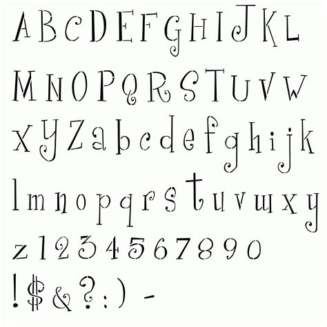 Printable Font Stencils (80+ Images In Collection) Page 1 - Free Printable Fonts Stencils - Free ...