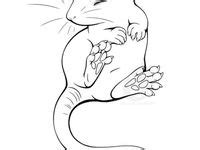 40+ Rat Outline Tattoo ideas | rat tattoo, rats, tattoos