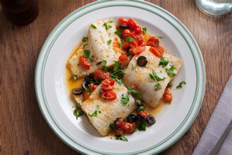 Olive Oil Baked Cod with Tomatoes, Capers, and Lemon Salsa - VEBA Resource Center