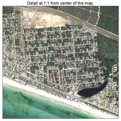 Aerial Photography Map of Laguna Beach, FL Florida