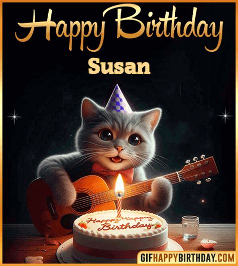 Happy Birthday Susan GIF Images