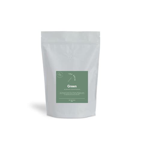 Organic Green Loose Leaf Tea - Good Choice Packaging