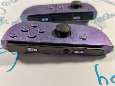 New Nintendo Switch Custom Joycons Green & Purple Chameleon | Etsy