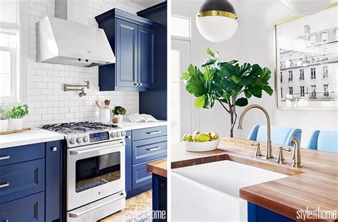 A 1960s kitchen gets updated with a blend of dark tones and light touches | Style at Home