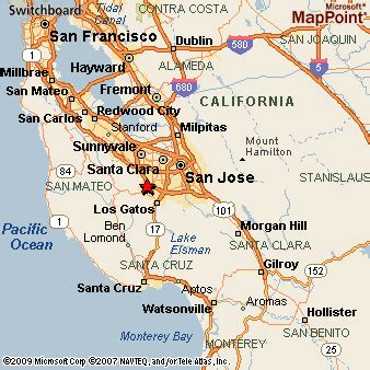 Where is Saratoga, California? see area map & more