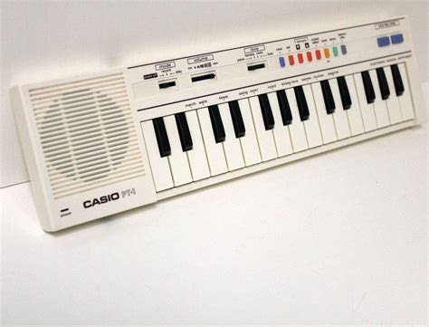 Vintage Casio PT-1 Mini Keyboard Synthesizer Electric Music Electronic ...