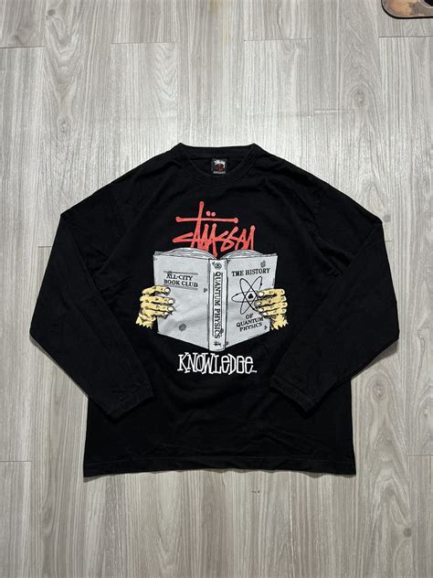 Stussy Vintage Stussy Knowledge History Of Quantum Physics | Grailed