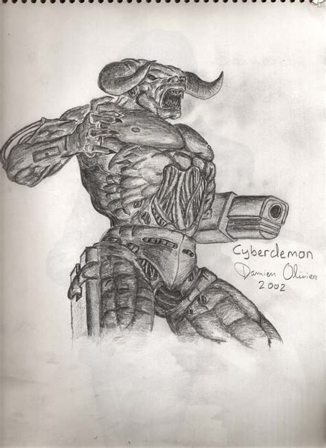 Cyberdemon from Doom II by The-Damz on DeviantArt