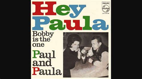 Paul & Paula - Hey Paula - YouTube