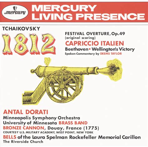 Release “Tchaikovsky: 1812 Festival Overture, op. 49 / Capriccio ...